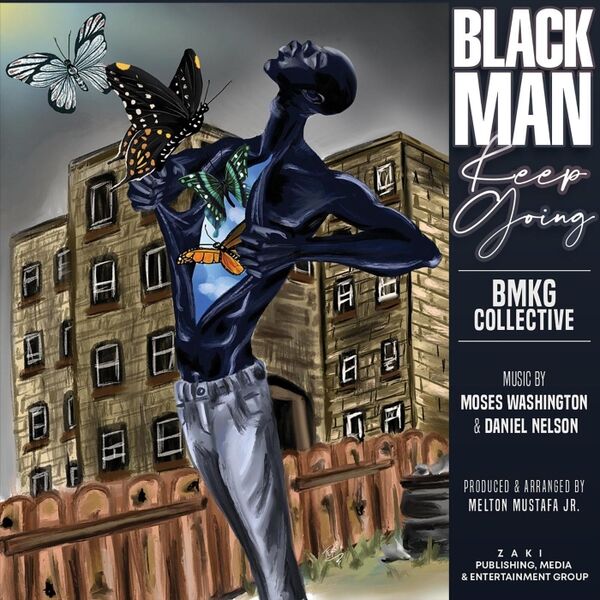 Cover art for Black Man Keep Going
